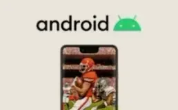 Android phone with a live stream on